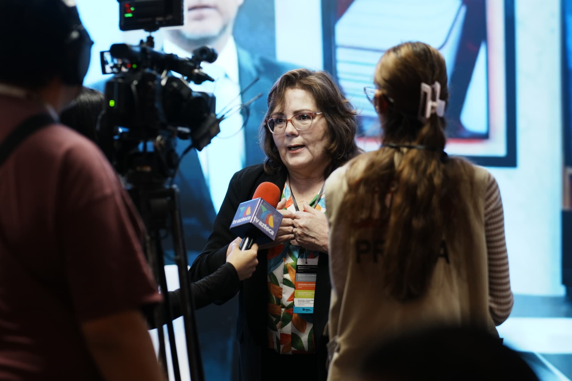 Cobertura de prensa en el foro